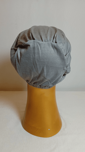 Plain Elastic Cap - Ash Gray